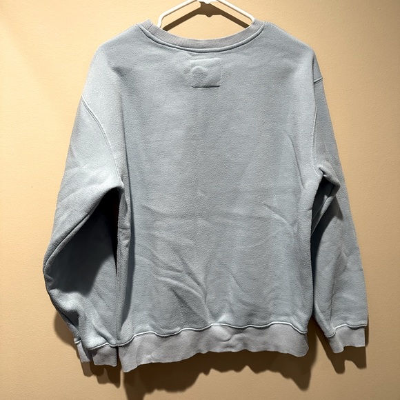 Blue crewneck sweatshirt. Size medium. - Picture 2 of 3